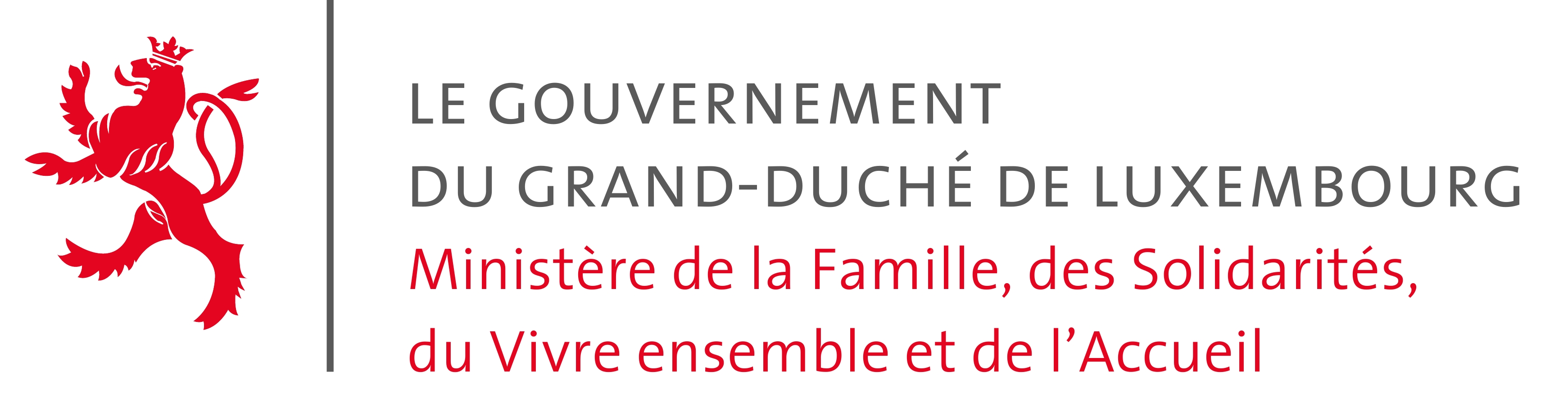 Logo du Ministère de la Famille, des Solidarités, du Vivre ensemble et de l'Accueil
